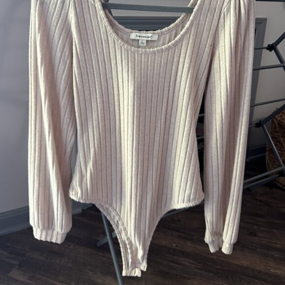 Women's Large Tan Bodysuit - Picture 2 of 4